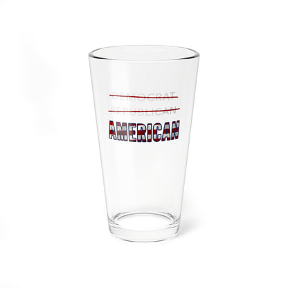 AMERICAN Glass Tumbler, 16oz