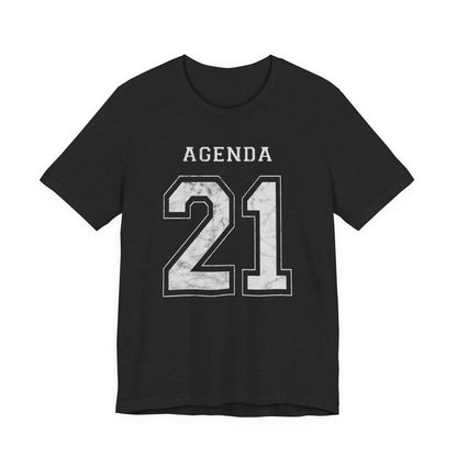 Agenda 21 Football Jersey Design Unisex Jersey Short Sleeve Tee