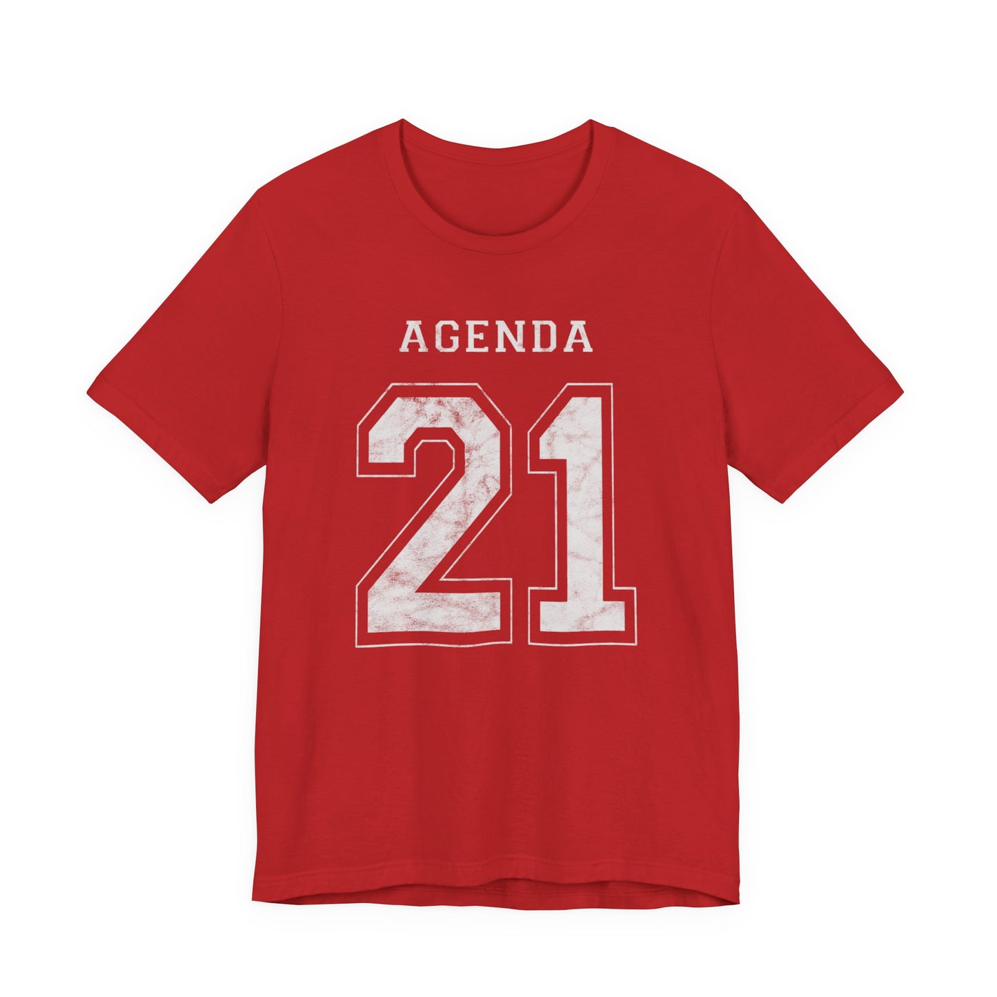 Agenda 21 Football Jersey Design Unisex Jersey Short Sleeve Tee