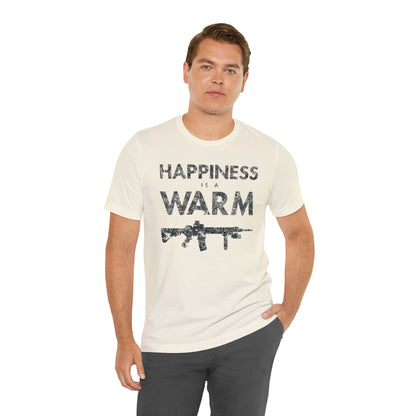 Happiness Is A Warm Gun Unisex Jersey Short Sleeve Tee