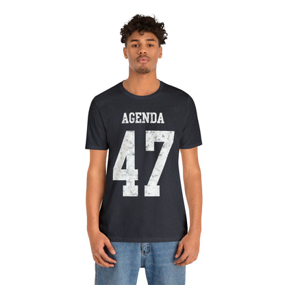 Agenda 47 Two-Sided Jersey-Style Unisex Jersey Short Sleeve Tee