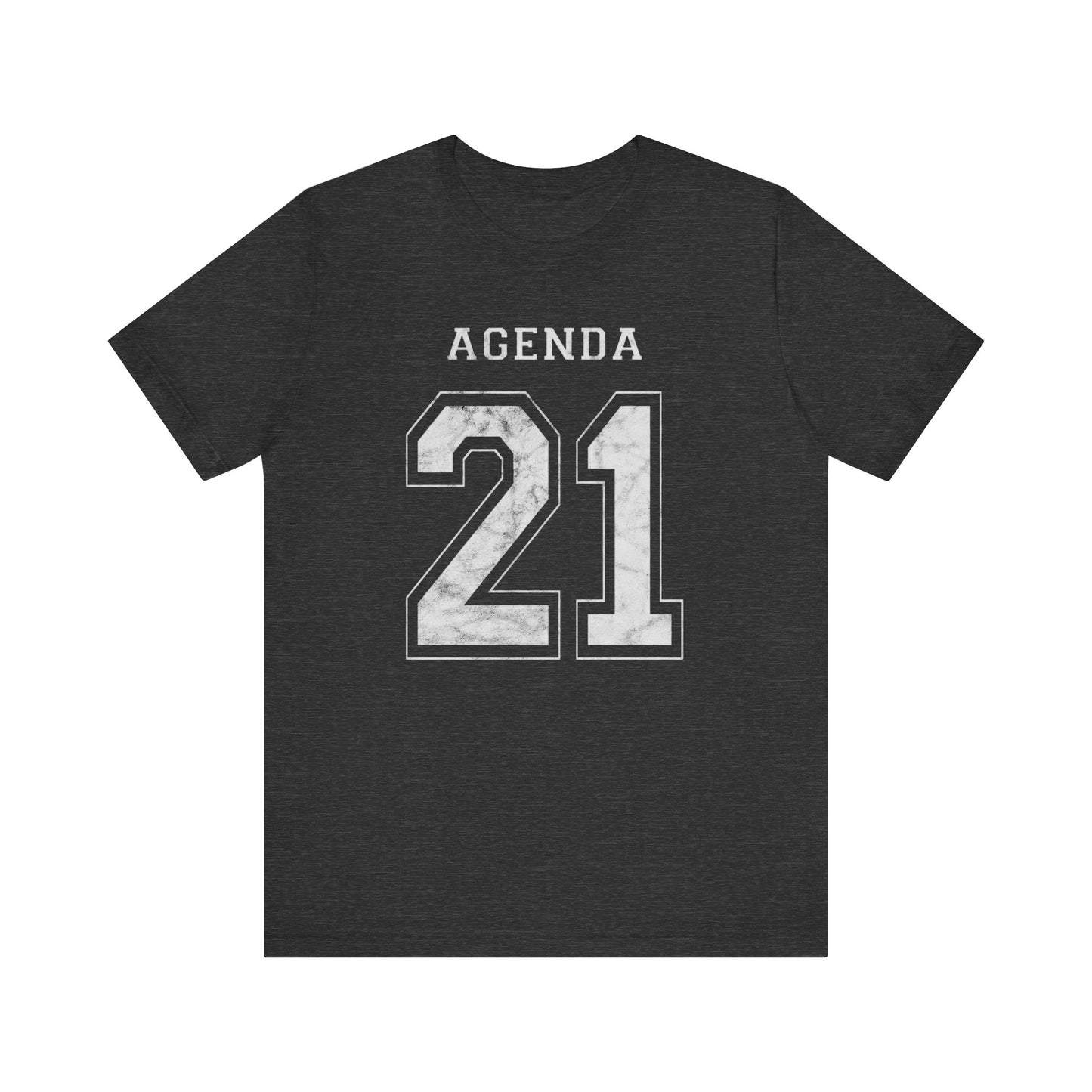 Agenda 21 Football Jersey Design Unisex Jersey Short Sleeve Tee
