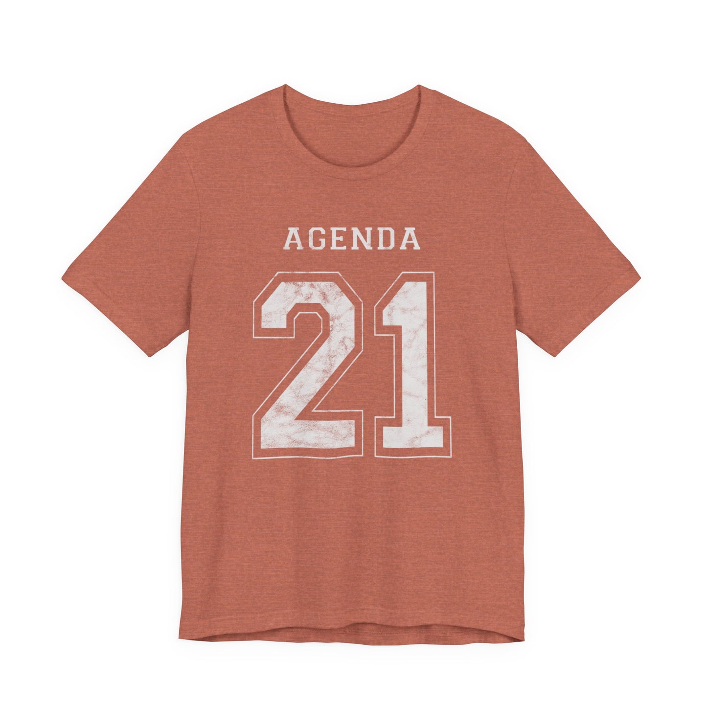 Agenda 21 Football Jersey Design Unisex Jersey Short Sleeve Tee