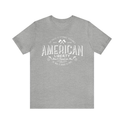 American Liberty Unisex Jersey Short Sleeve Tee