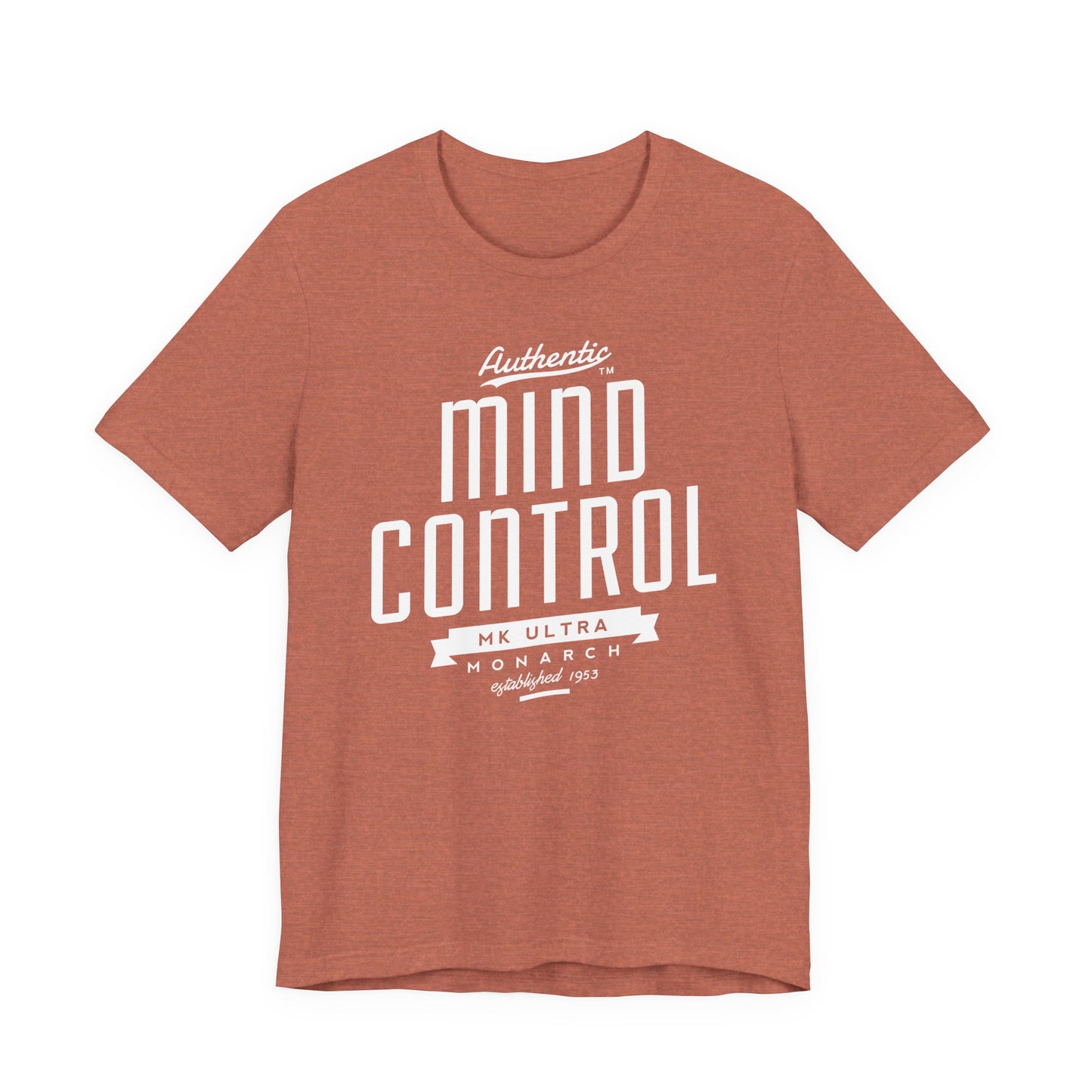 MK Ultra Mind Control Unisex Jersey Short Sleeve Tee