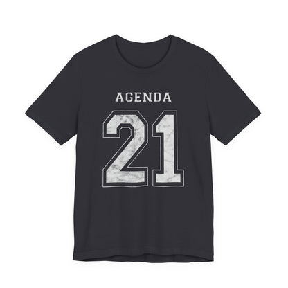 Agenda 21 Football Jersey Design Unisex Jersey Short Sleeve Tee