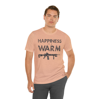 Happiness Is A Warm Gun Unisex Jersey Short Sleeve Tee