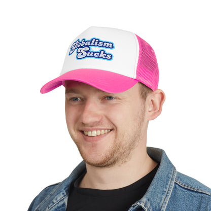 Globalism Sucks Mesh Cap