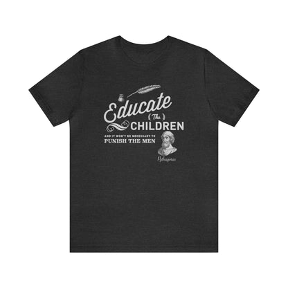 Educate The Children Unisex Jersey Short Sleeve Tee