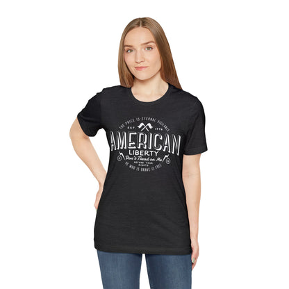 American Liberty Unisex Jersey Short Sleeve Tee