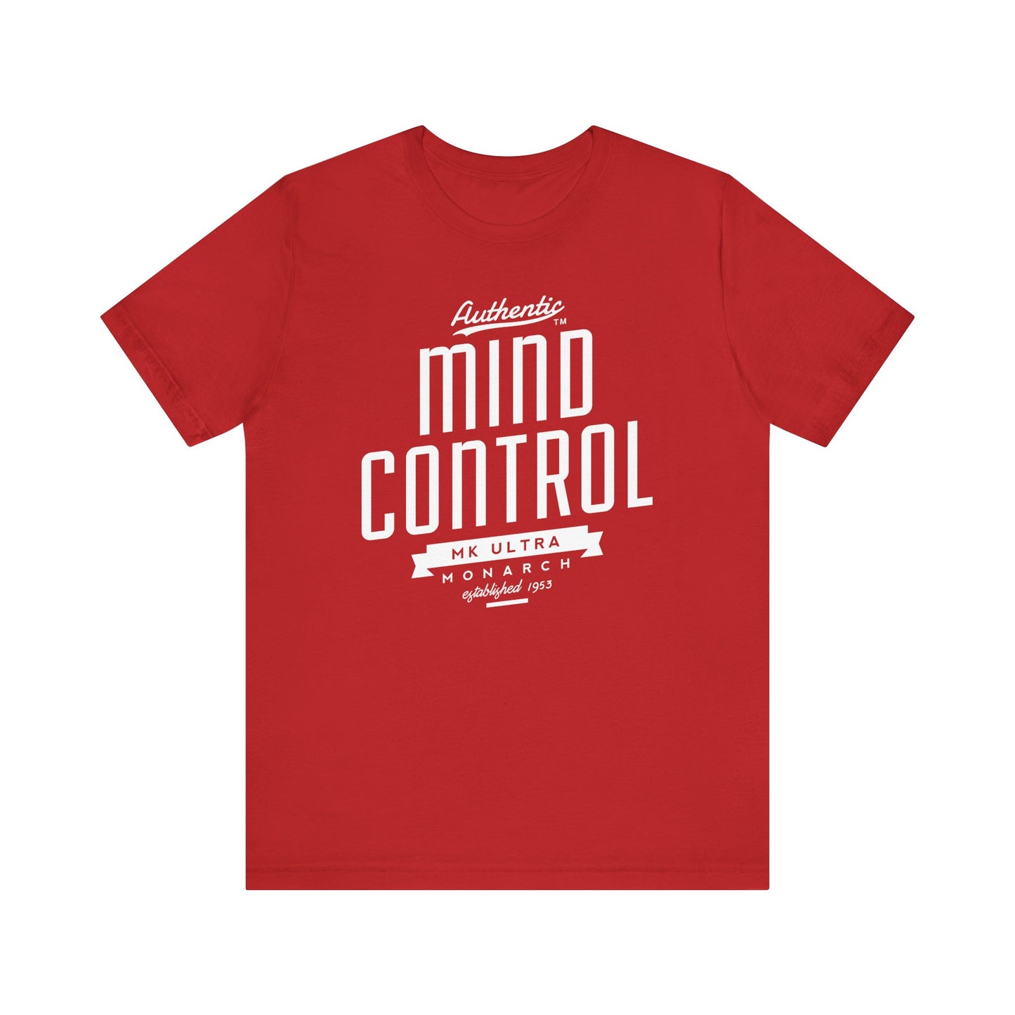 MK Ultra Mind Control Unisex Jersey Short Sleeve Tee