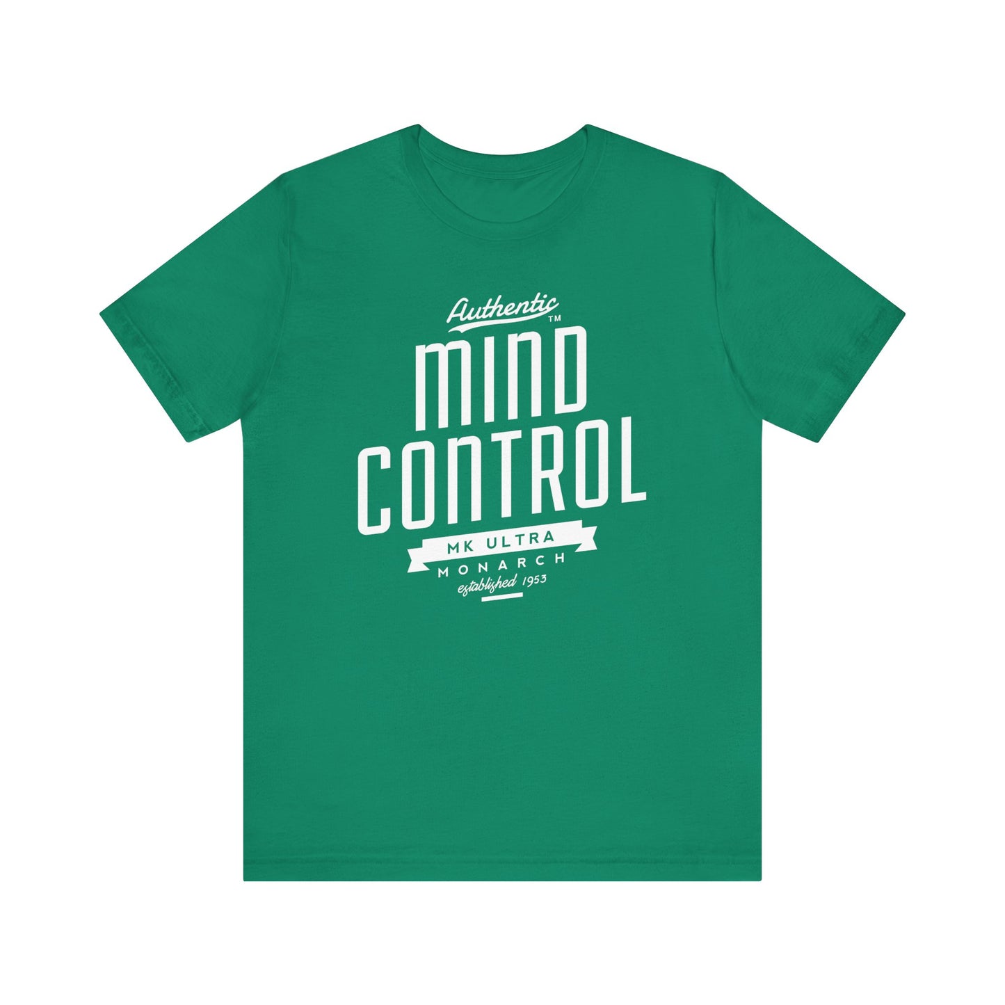 MK Ultra Mind Control Unisex Jersey Short Sleeve Tee