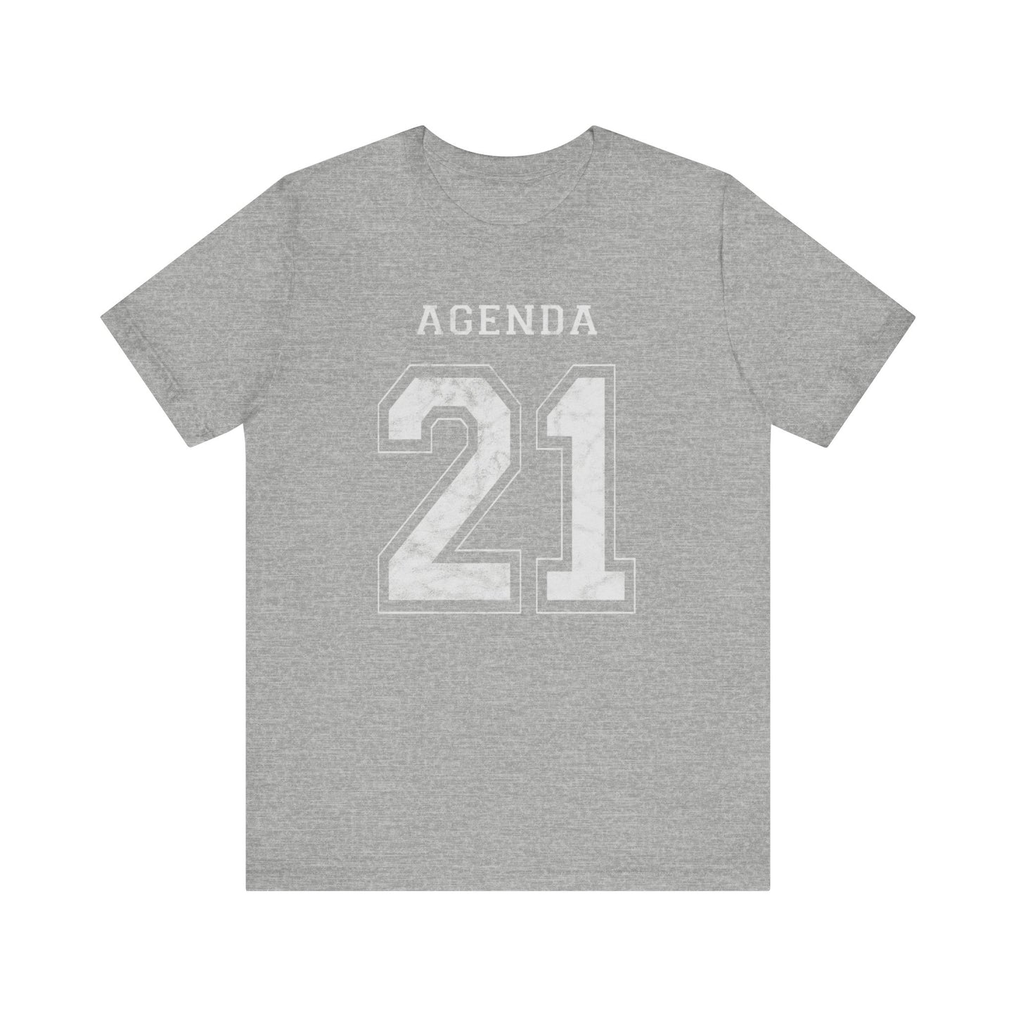 Agenda 21 Football Jersey Design Unisex Jersey Short Sleeve Tee
