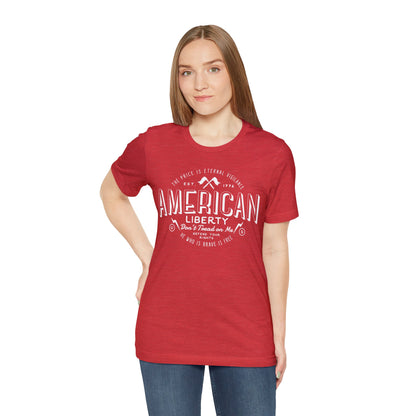 American Liberty Unisex Jersey Short Sleeve Tee