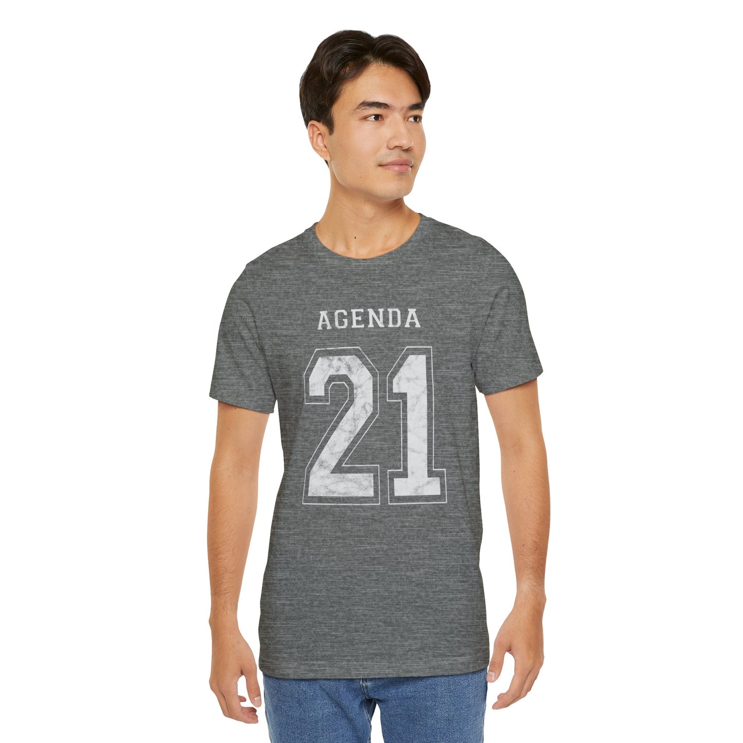 Agenda 21 Football Jersey Design Unisex Jersey Short Sleeve Tee