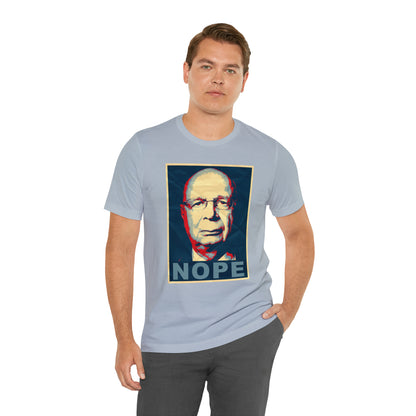 Klaus Schwap Iconic NOPE Unisex Jersey Short Sleeve Tee