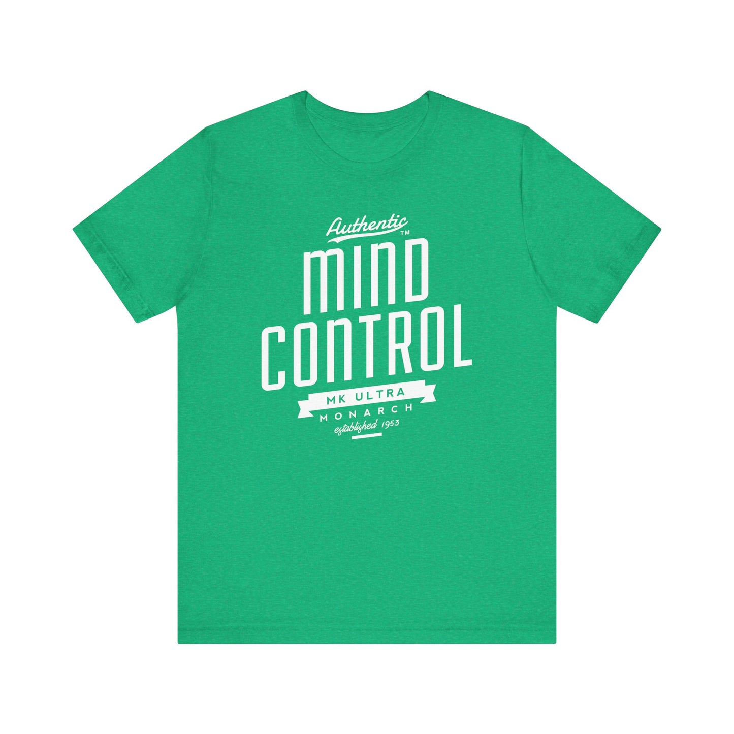 MK Ultra Mind Control Unisex Jersey Short Sleeve Tee