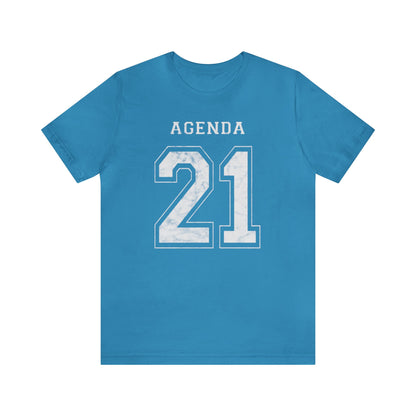 Agenda 21 Jersey-Style Unisex Jersey Short Sleeve Tee