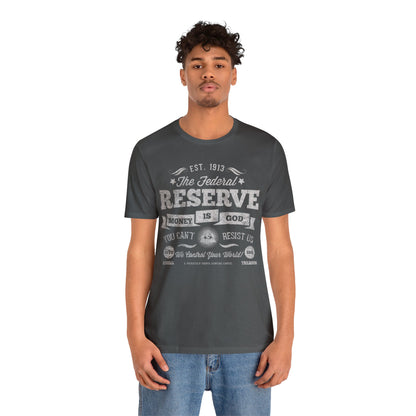 Federal Reserve Unisex Jersey Short Sleeve Tee