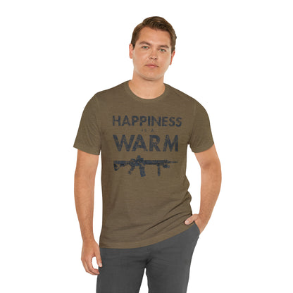 Happiness Is A Warm Gun Unisex Jersey Short Sleeve Tee