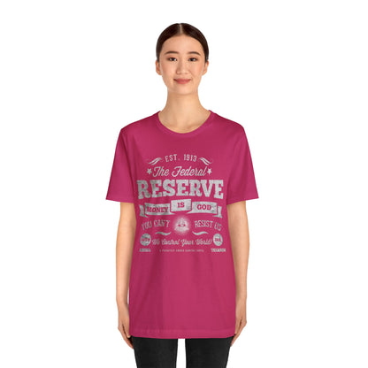 Federal Reserve Unisex Jersey Short Sleeve Tee
