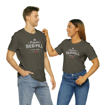 Red Pill Truth Bombs Unisex Jersey Short Sleeve Tee
