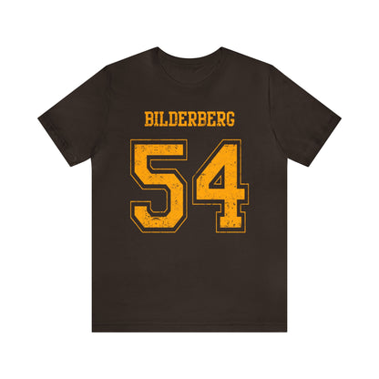 Bilderberg 54 Jersey-Style Unisex Jersey Short Sleeve Tee