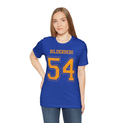 Bilderberg 54 Jersey-Style Unisex Jersey Short Sleeve Tee