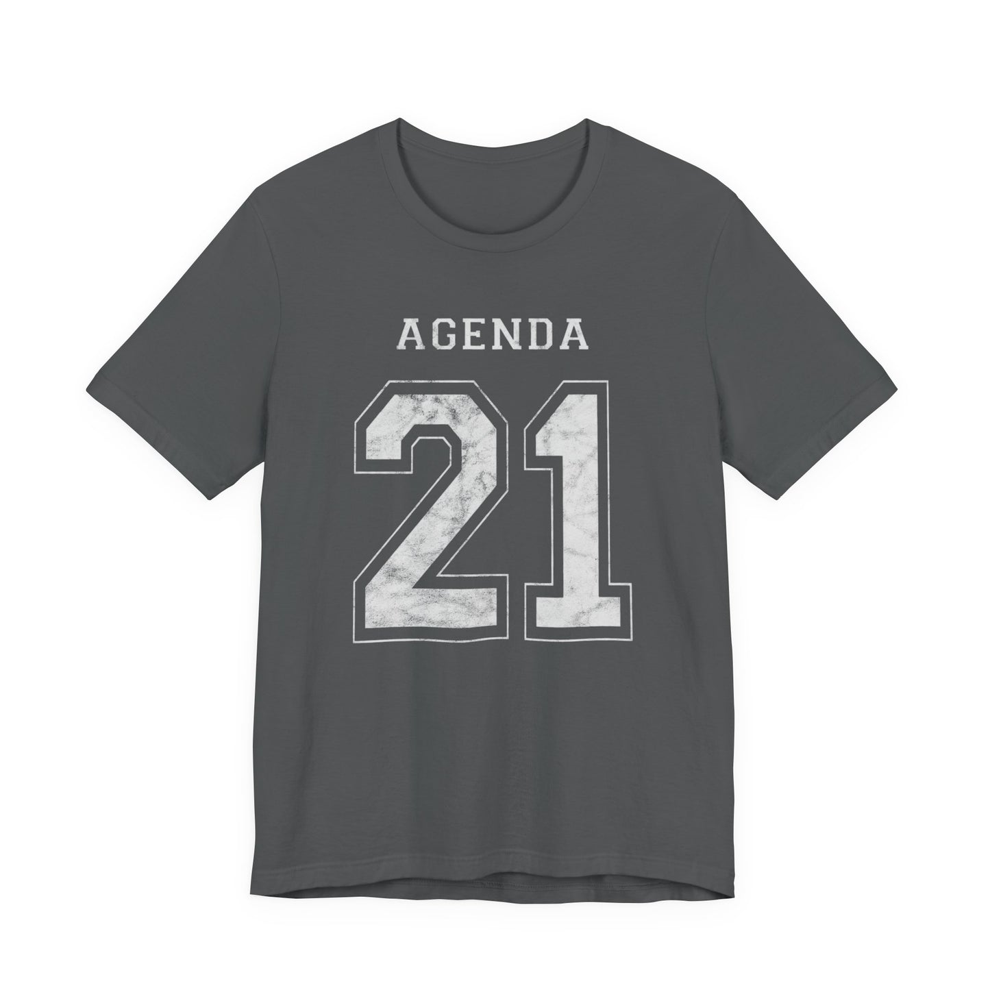 Agenda 21 Football Jersey Design Unisex Jersey Short Sleeve Tee