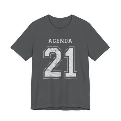 Agenda 21 Football Jersey Design Unisex Jersey Short Sleeve Tee