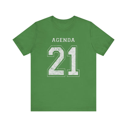 Agenda 21 Football Jersey Design Unisex Jersey Short Sleeve Tee