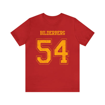 Bilderberg 54 Jersey-Style Unisex Jersey Short Sleeve Tee
