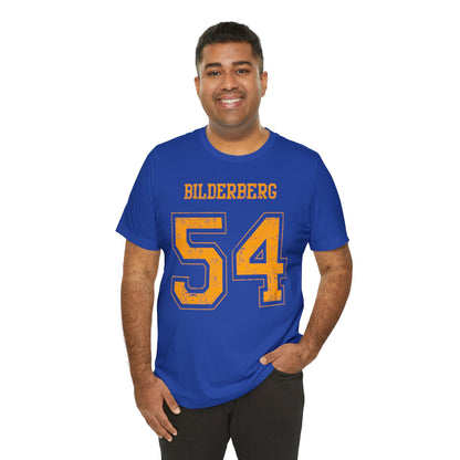 Bilderberg 54 Jersey-Style Unisex Jersey Short Sleeve Tee