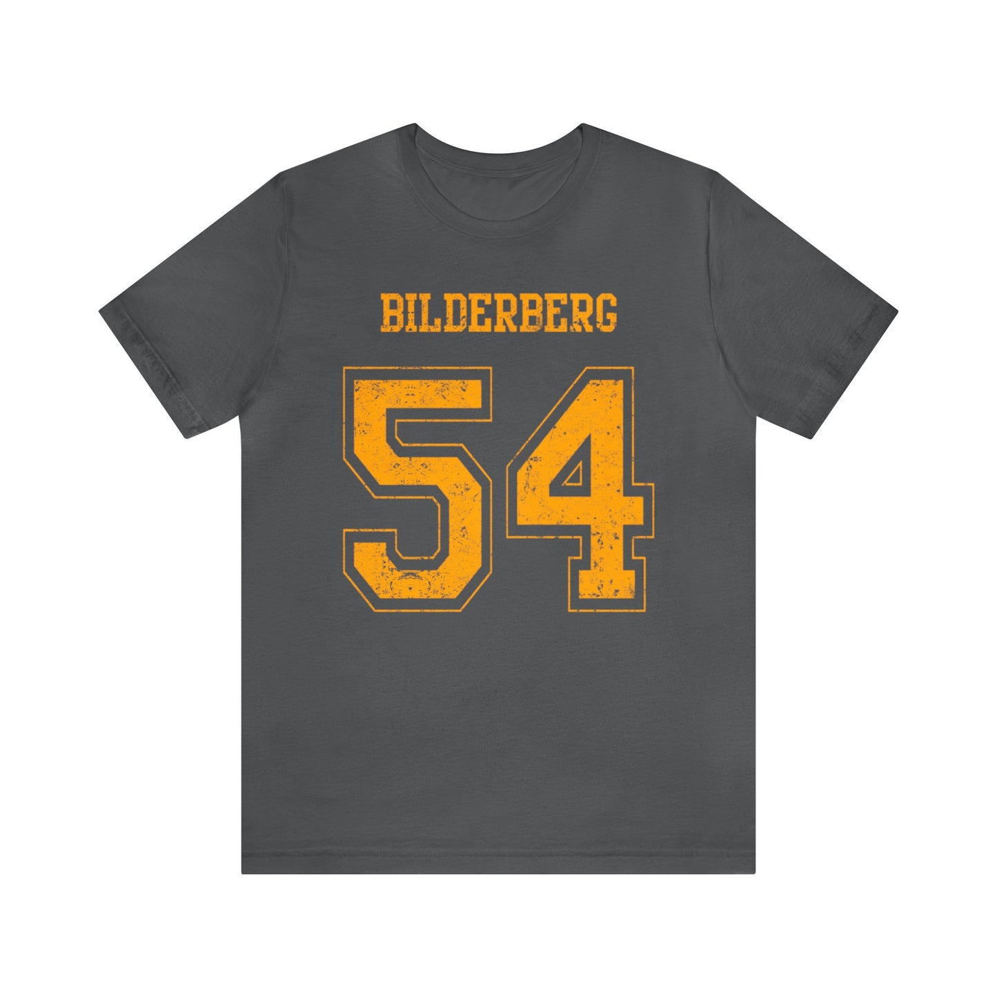 Bilderberg 54 Jersey-Style Unisex Jersey Short Sleeve Tee