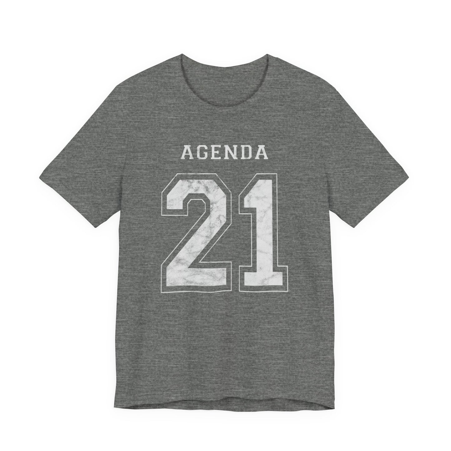 Agenda 21 Football Jersey Design Unisex Jersey Short Sleeve Tee