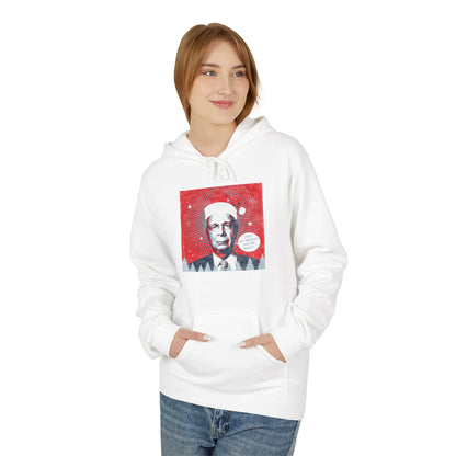 Klaus Schwab Yule Get Nothing And Be Happy Softstyle Fleece Hoodie