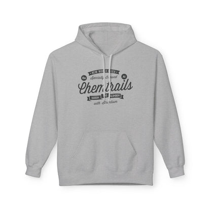 Chemtrails Ba Al Retro Style Label Softstyle Fleece Hoodie