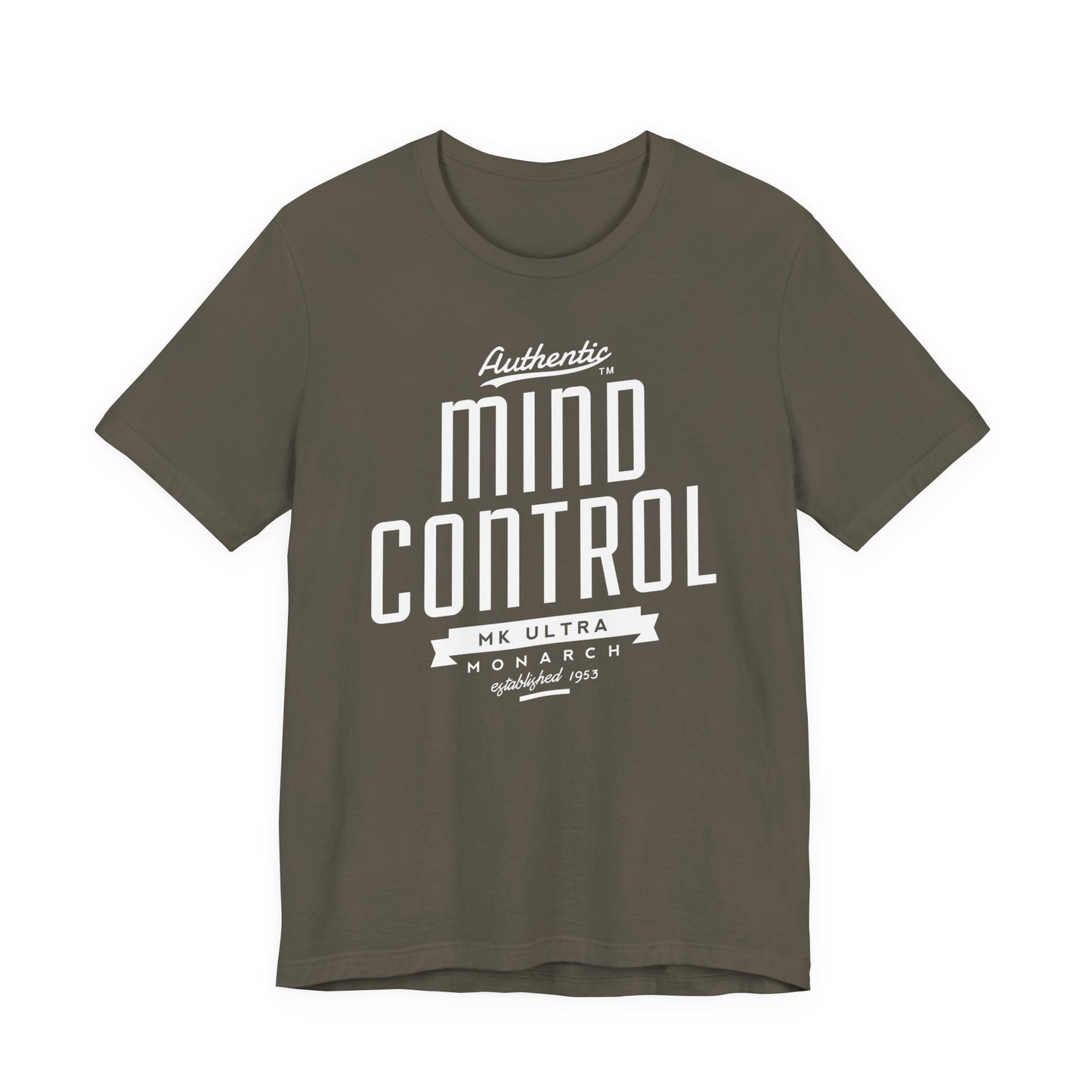 MK Ultra Mind Control Unisex Jersey Short Sleeve Tee