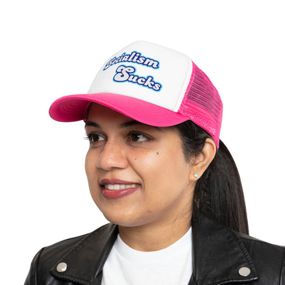 Socialism Sucks Mesh Cap