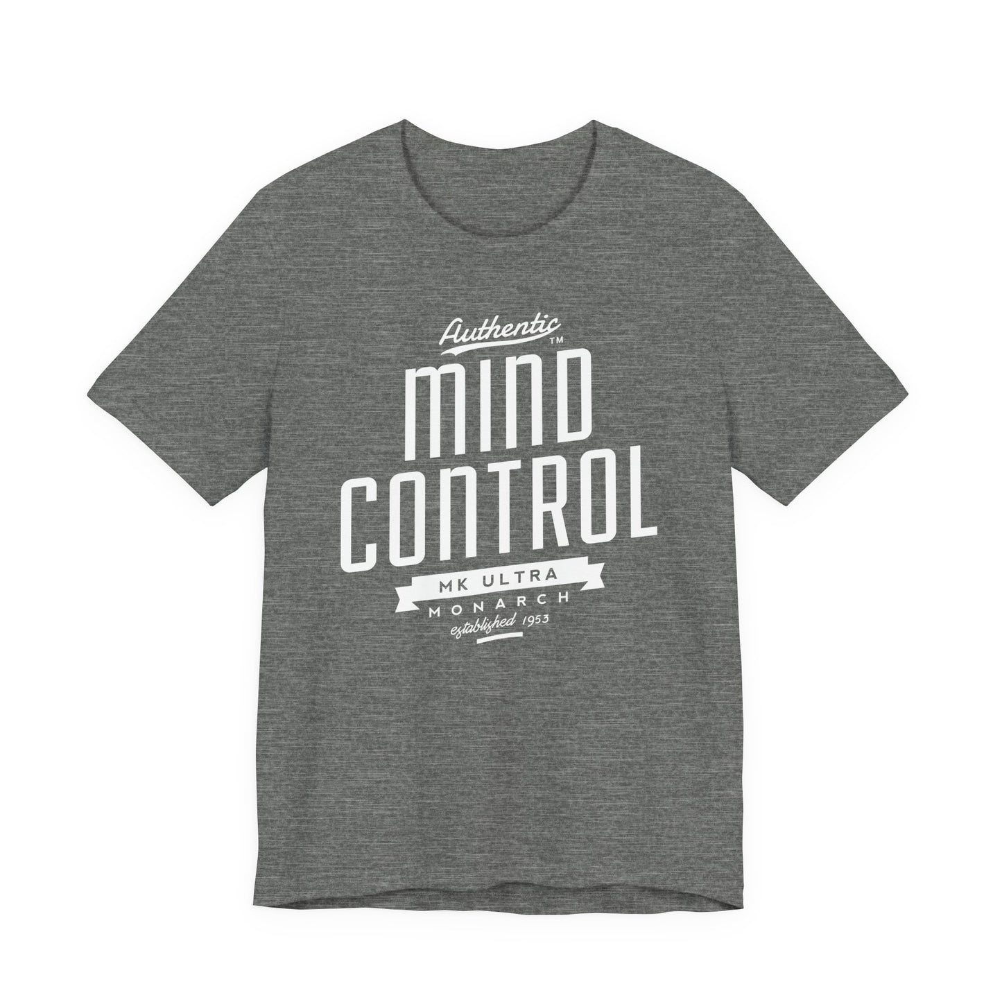 MK Ultra Mind Control Unisex Jersey Short Sleeve Tee