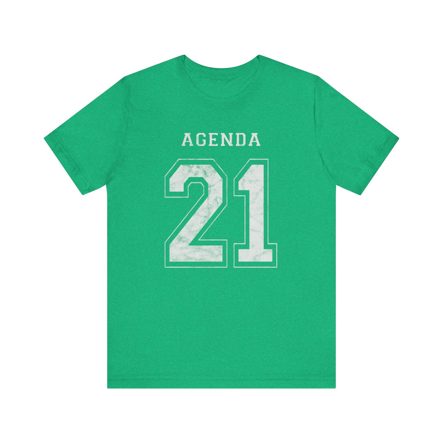 Agenda 21 Football Jersey Design Unisex Jersey Short Sleeve Tee