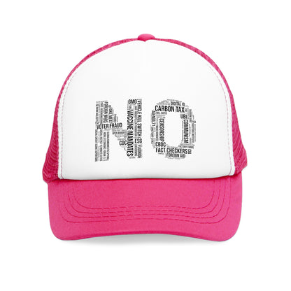NO Word Cloud Trucker Hat
