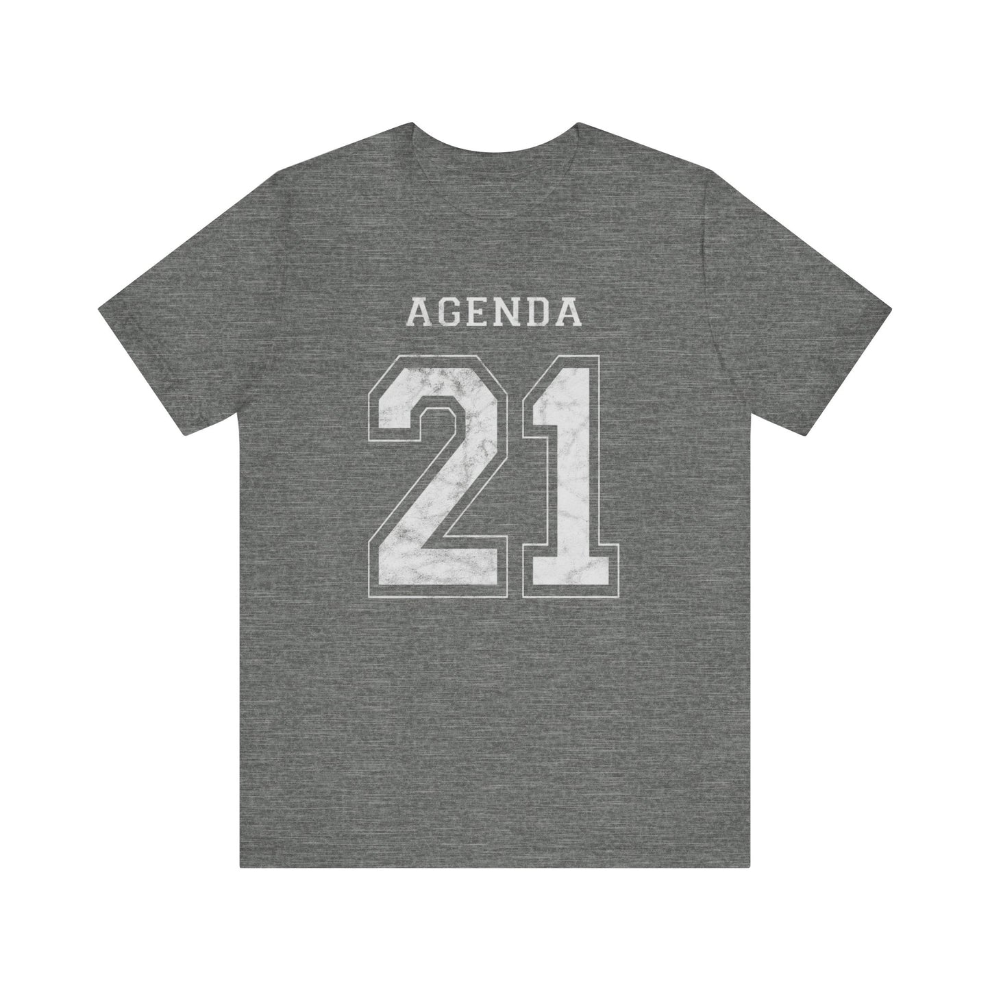 Agenda 21 Football Jersey Design Unisex Jersey Short Sleeve Tee