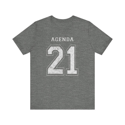 Agenda 21 Football Jersey Design Unisex Jersey Short Sleeve Tee