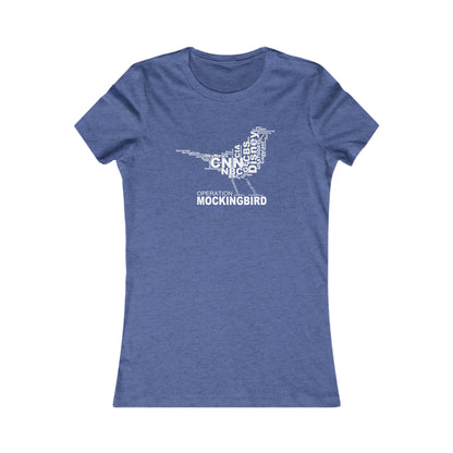 Operation Mockingbird Media Word Cloud Women's Favorite Tee