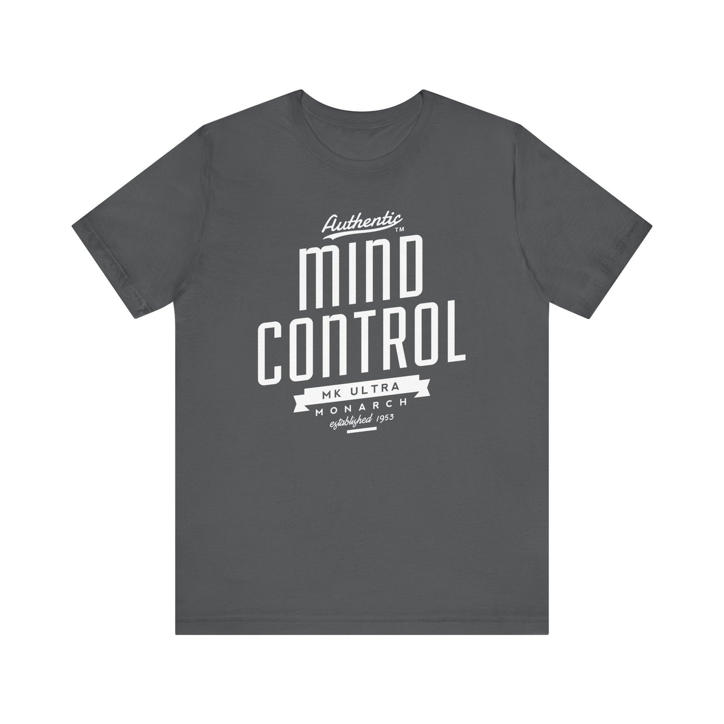 MK Ultra Mind Control Unisex Jersey Short Sleeve Tee