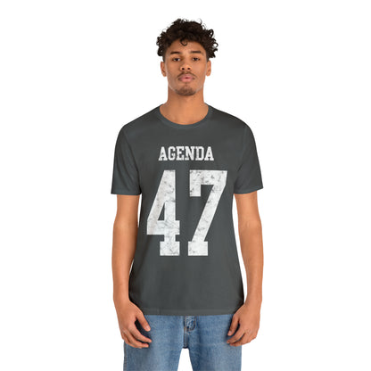 Agenda 47 Two-Sided Jersey-Style Unisex Jersey Short Sleeve Tee