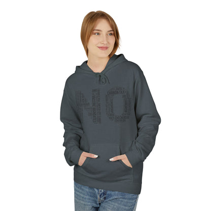 NO Word Cloud Softstyle Fleece Hoodie