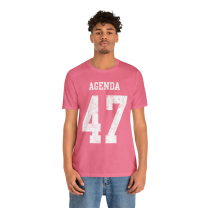 Agenda 47 Two-Sided Jersey-Style Unisex Jersey Short Sleeve Tee