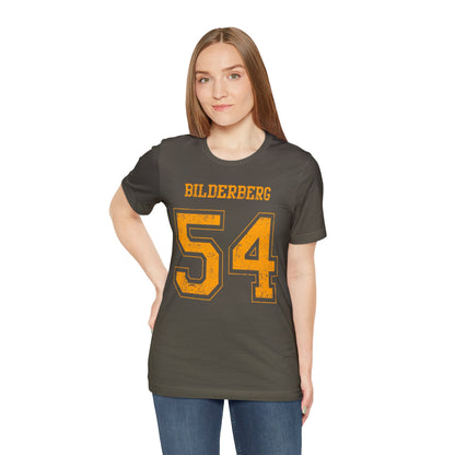Bilderberg 54 Jersey-Style Unisex Jersey Short Sleeve Tee